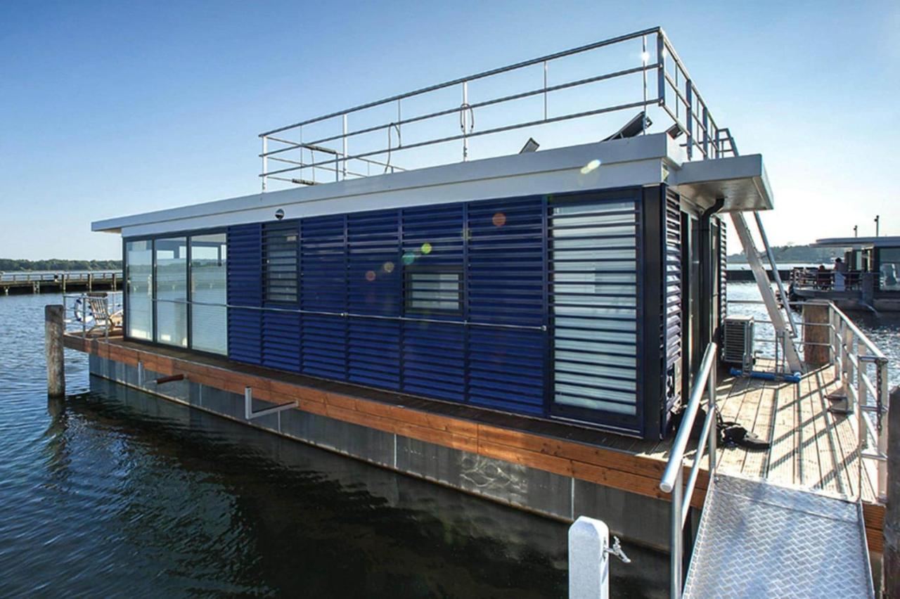 Hausboot Floating Houses Blue Active In Ribnitz-Damgarten Exterior foto